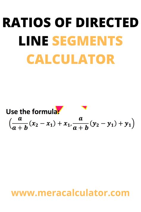 6 Directed Line Segments 1a Name www. . Directed line segment calculator